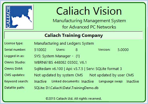 About Caliach Vision