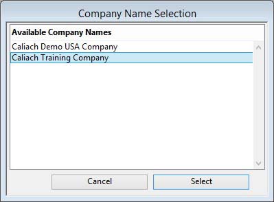 Company Name Selection