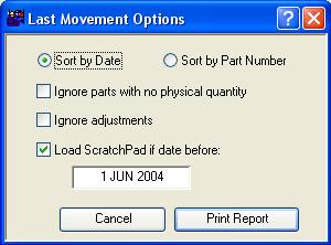 Last Movement Options